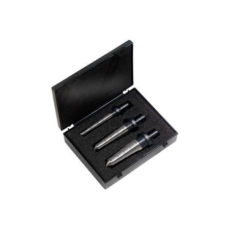Champion Cutting Tool 3 Piece Brute XSR Step Reamer Set, Includes: XSR-5/16X9/16 CHA XSR-SET